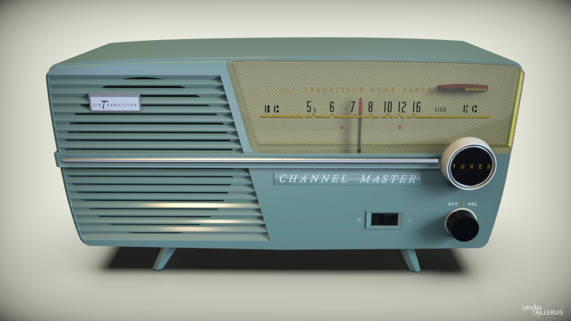 picture of an old radio